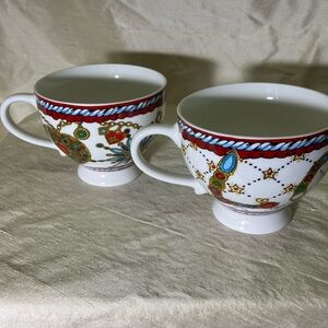 Brighton Jewel Pattern Holiday Mugs